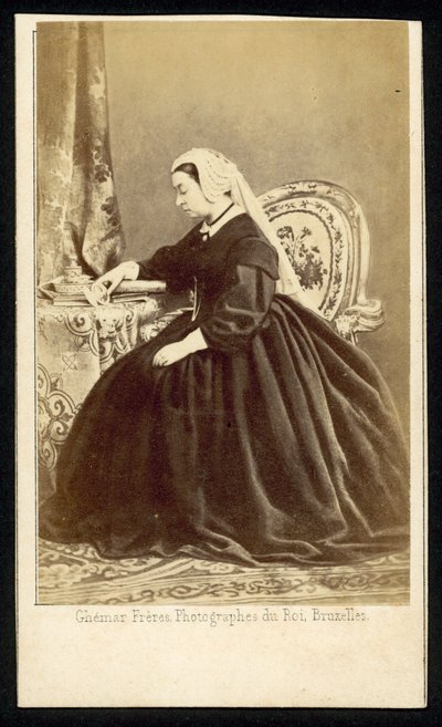 królowa Wiktoria autorstwa French Photographer