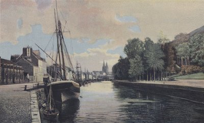 Quimper, Port autorstwa French Photographer