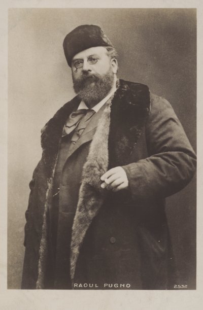 Raoul Pugno, francuski kompozytor, organista i pianista autorstwa French Photographer