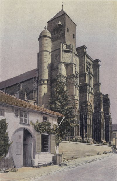 Rembercourt-aux-Pots, Kościół, Fasada Północna autorstwa French Photographer