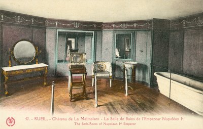 Rueil, Chateau De La Malmaison, Łazienka Napoleona I autorstwa French Photographer