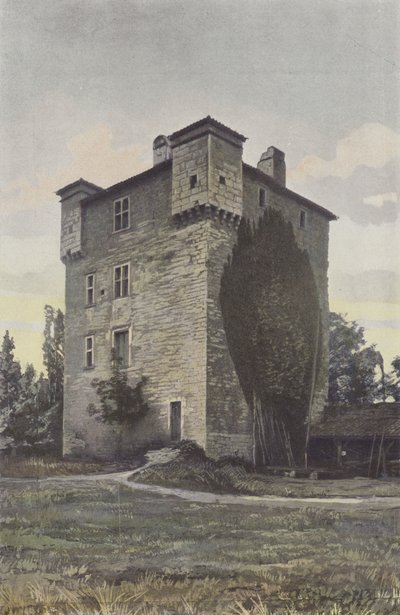 Saint-Jean-Poutge, Moulin de Herreboue autorstwa French Photographer