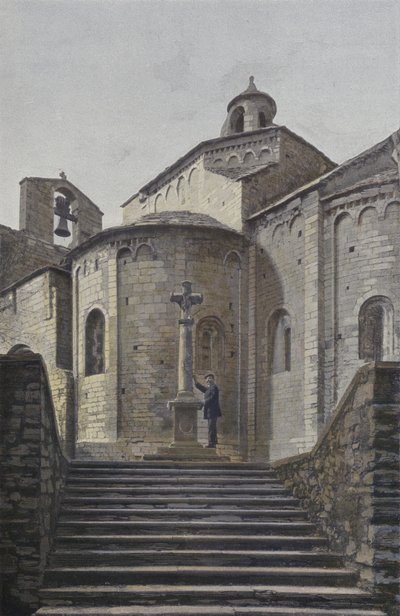 Saint-Martin-de-Londres, Kościół, Razem S E autorstwa French Photographer