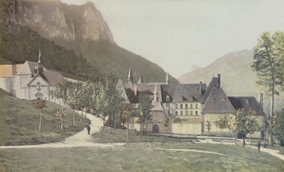 Saint-Pierre-de-Chartreuse, Klasztor Grande-Chartreuse, Wejście autorstwa French Photographer