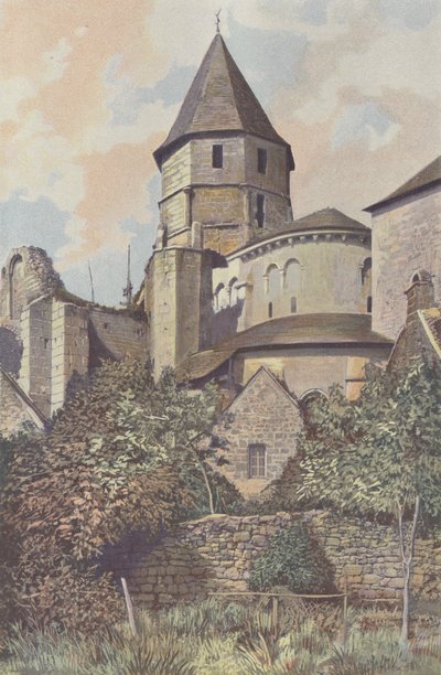 Saint-Robert, Kościół, Razem N E autorstwa French Photographer