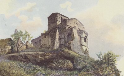 Saint-Romain-le-Puy, Kościół autorstwa French Photographer