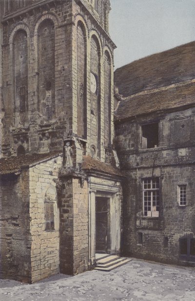 Sarlat, dzwonnica starej katedry i dawnego biskupstwa autorstwa French Photographer