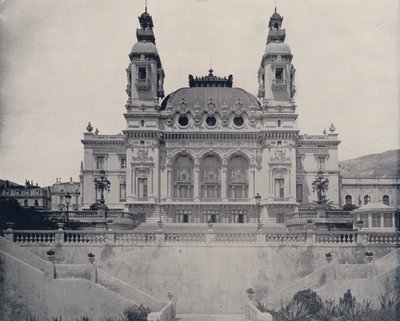 Kasyno nad morzem (zdjęcie czarno-białe) autorstwa French Photographer