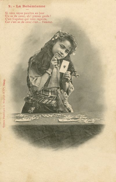 Wróżka (zdjęcie czarno-białe) autorstwa French Photographer