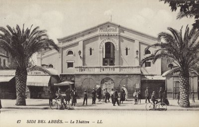 Teatr, Sidi Bel Abbes, Algieria autorstwa French Photographer