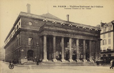 Theatre National de lOdeon, Paryż autorstwa French Photographer