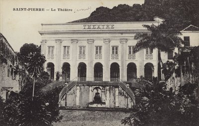 Teatr, Saint Pierre, Martynika autorstwa French Photographer