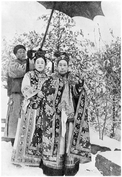 Tzu Hsi (1835-1908) Cesarzowa Wdowa Chin, ok. 1903 autorstwa French Photographer