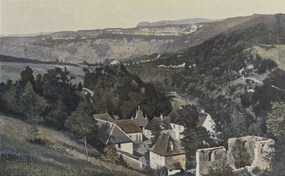 Vaucluse, budynki opactwa autorstwa French Photographer