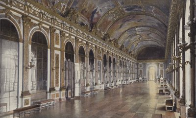 Wersal, Wielka Sala Lustrzana autorstwa French Photographer