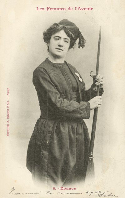 Zouave, Kobieta Przyszłości autorstwa French Photographer