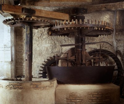 XVIII-wieczna oliwa z oliwek w Draguignan. Muzeum Sztuki i Tradycji Ludowych Środkowej Prowansji autorstwa French School