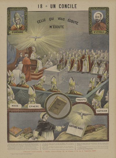 Rada (litografia kolorowa) autorstwa French School