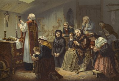 Msza pod terrorem, Francja, lata 1790 autorstwa French School