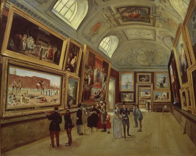 Galeria obrazów w Musee du Luxembourg, 1883-85 autorstwa French School
