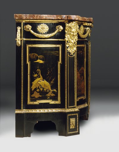 Późna komoda Ludwika XV, ok. 1763-70 autorstwa French School
