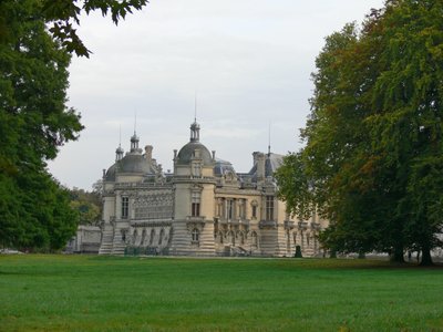 Widok na zamek autorstwa French School
