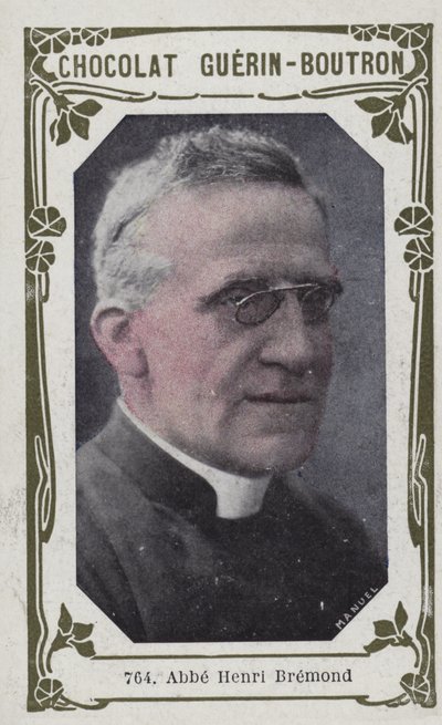 Abbe Henri Bremond (kolorowe zdjęcie) autorstwa French School