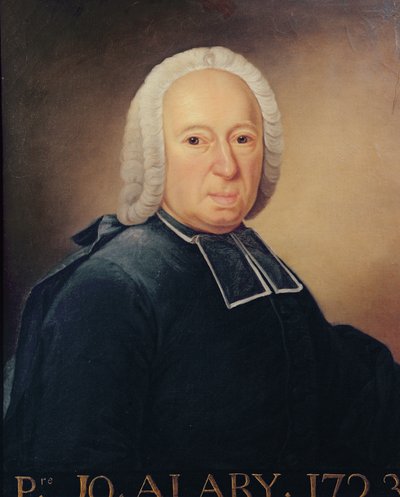 Abbe Pierre-Joseph Alary (1689-1770) autorstwa French School
