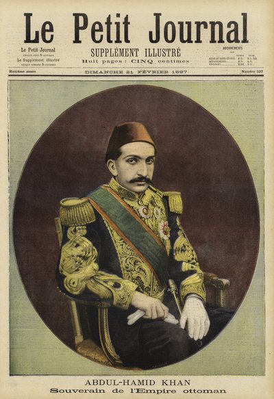 Abdul Hamid II, sułtan Imperium Osmańskiego autorstwa French School