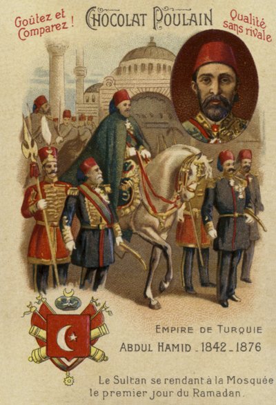 Abdul Hamid II, sułtan Imperium Osmańskiego autorstwa French School