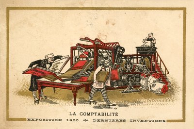 Księgowość (chromolitho) autorstwa French School
