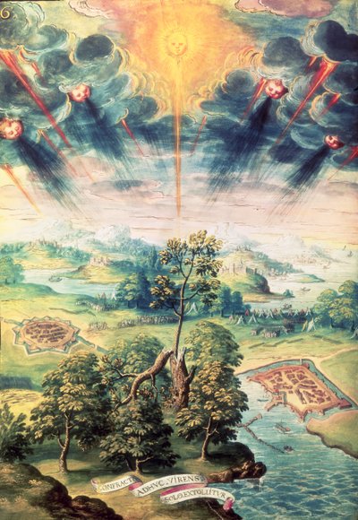 Ad 134 Frontispiece, z Podróży do Apulii autorstwa Nagiusa autorstwa French School