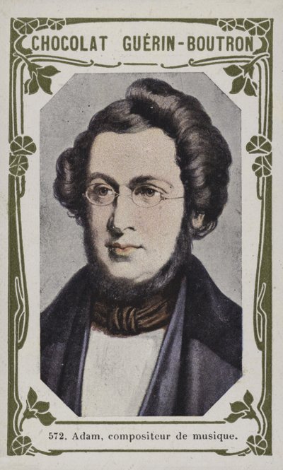 Adam, kompozytor (kolorowe zdjęcie) autorstwa French School