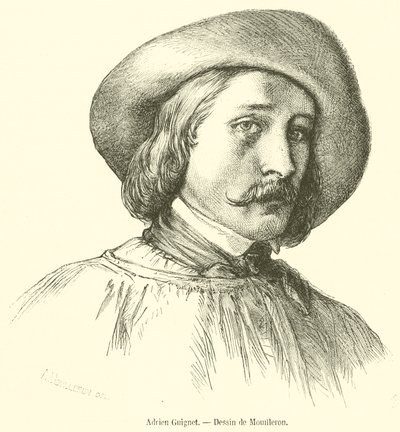 Adrien Guignet (grawerunek) autorstwa French School