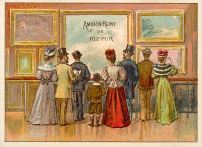 Reklama Amidon Remy de Riz Pur (chromolitho) autorstwa French School