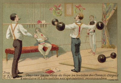 Reklama aparatów ortodontycznych Ciseaux dArgent autorstwa French School