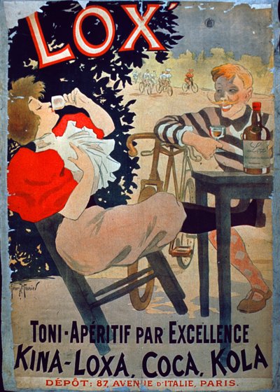 Reklama dla Lox, Toni-Aperitif Par Excellence, Paryż autorstwa French School