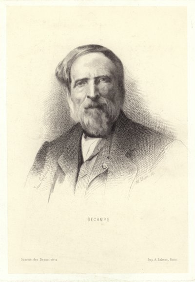 Alexandre-Gabriel Decamps , francuski malarz autorstwa French School