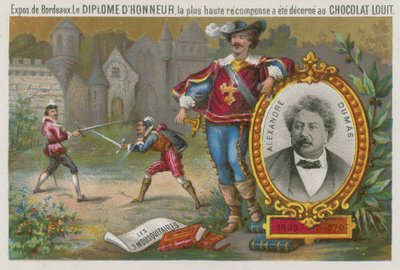 Aleksander Dumas (1803-1870) autorstwa French School