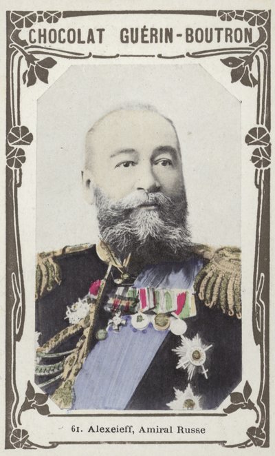 Alexeieff, Amiral Russe (kolorowe zdjęcie) autorstwa French School
