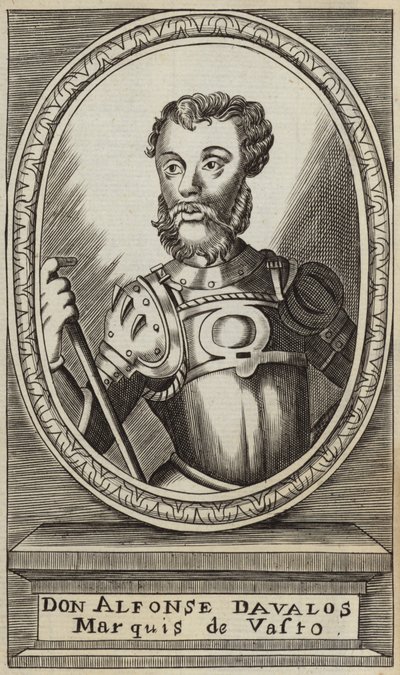 Alfonso dAvalos dAquino autorstwa French School