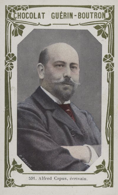 Alfred Capus, ecrivain (kolorowe zdjęcie) autorstwa French School