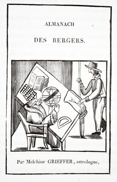 Almanach pasterzy – Melchior Grieffer, astrolog autorstwa French School