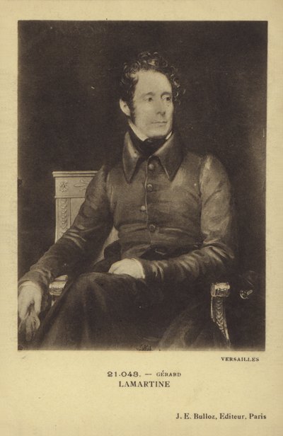 Alfons de Lamartine autorstwa French School