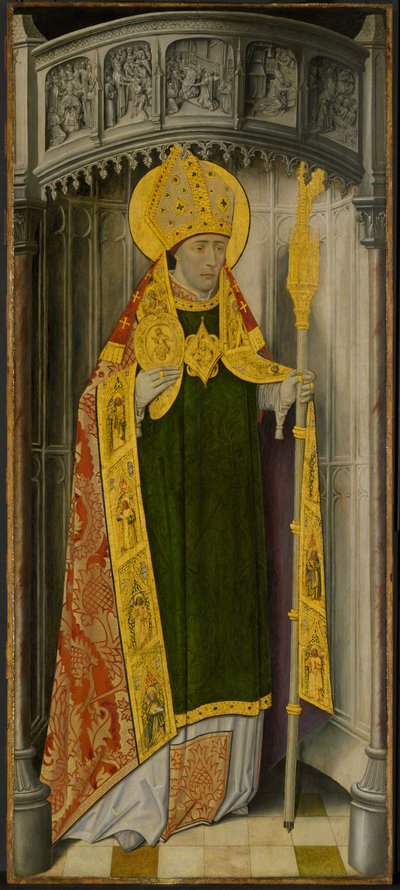 Ołtarz z Thuison-les-Abbeville: Saint Honoré autorstwa French School