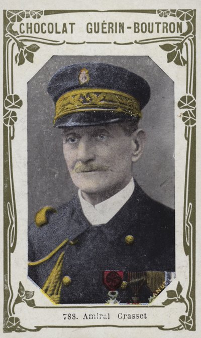 Amiral Grasset (kolorowe zdjęcie) autorstwa French School