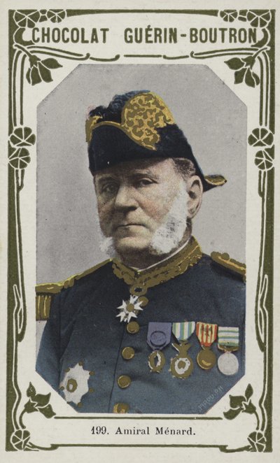 Amiral Menard (kolorowe zdjęcie) autorstwa French School