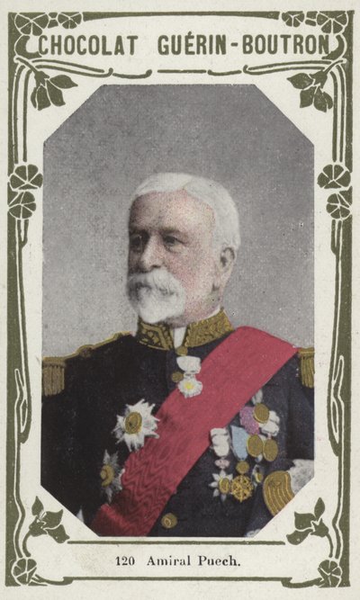 Amiral Puech (kolorowe zdjęcie) autorstwa French School