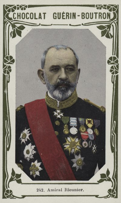 Amiral Rieunier (kolorowe zdjęcie) autorstwa French School