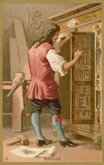 Andre Charles Boulle, francuski stolarz autorstwa French School